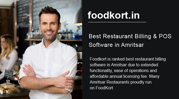 Foodkort: Best Restaurant Billing & POS Software in Amritsar