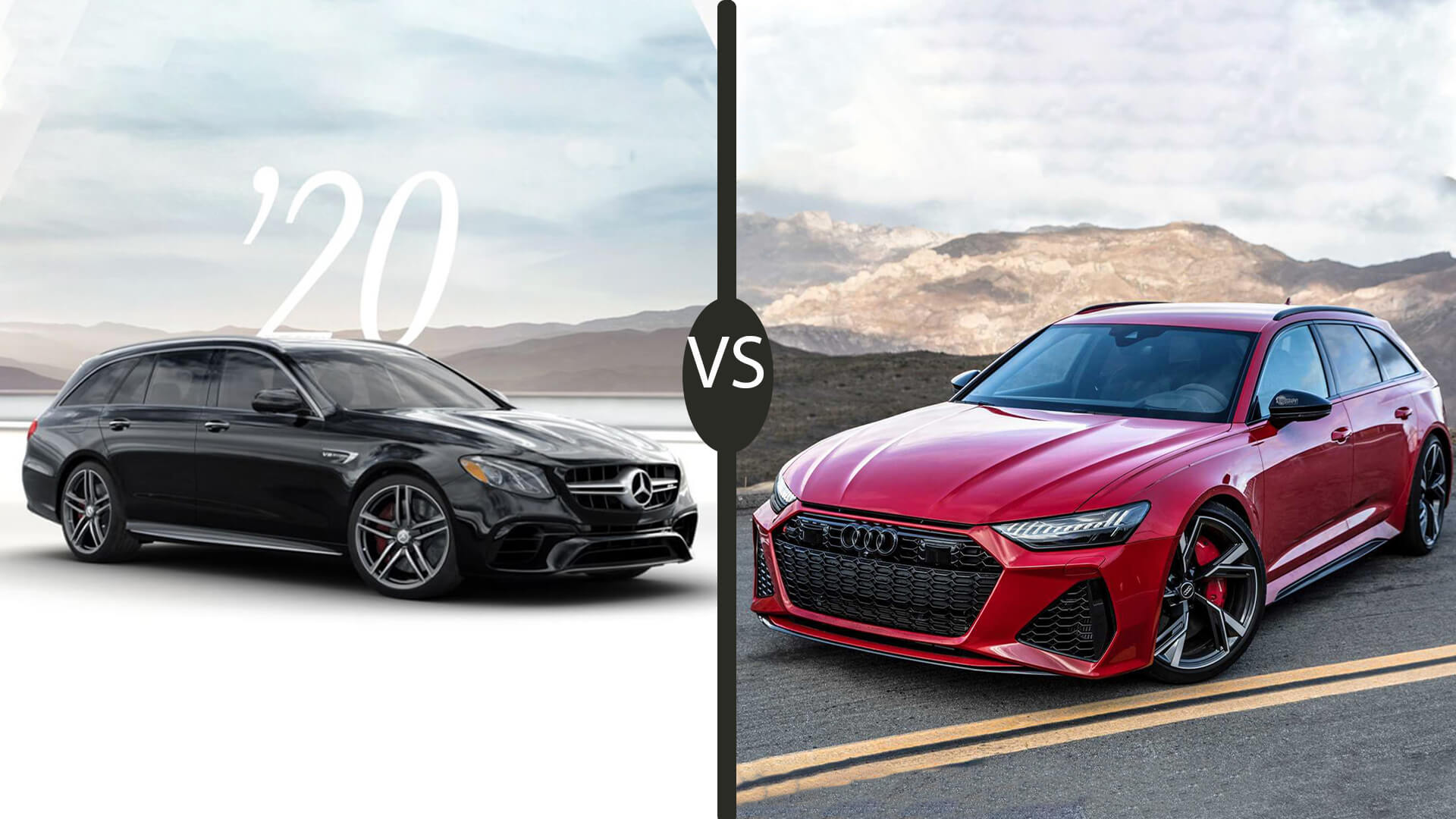 Who wins the battle of Powerful Wagon? 2021 Audi R6 Avant vs. Mercedes-AMG E63 S Wagon