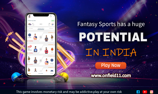 Fantasy Sports has a huge potential in India