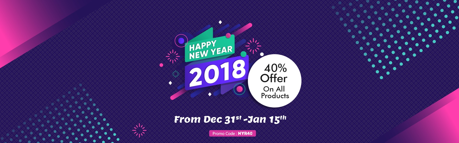 40% New Year Offer to make your product stand out with ecommerce business