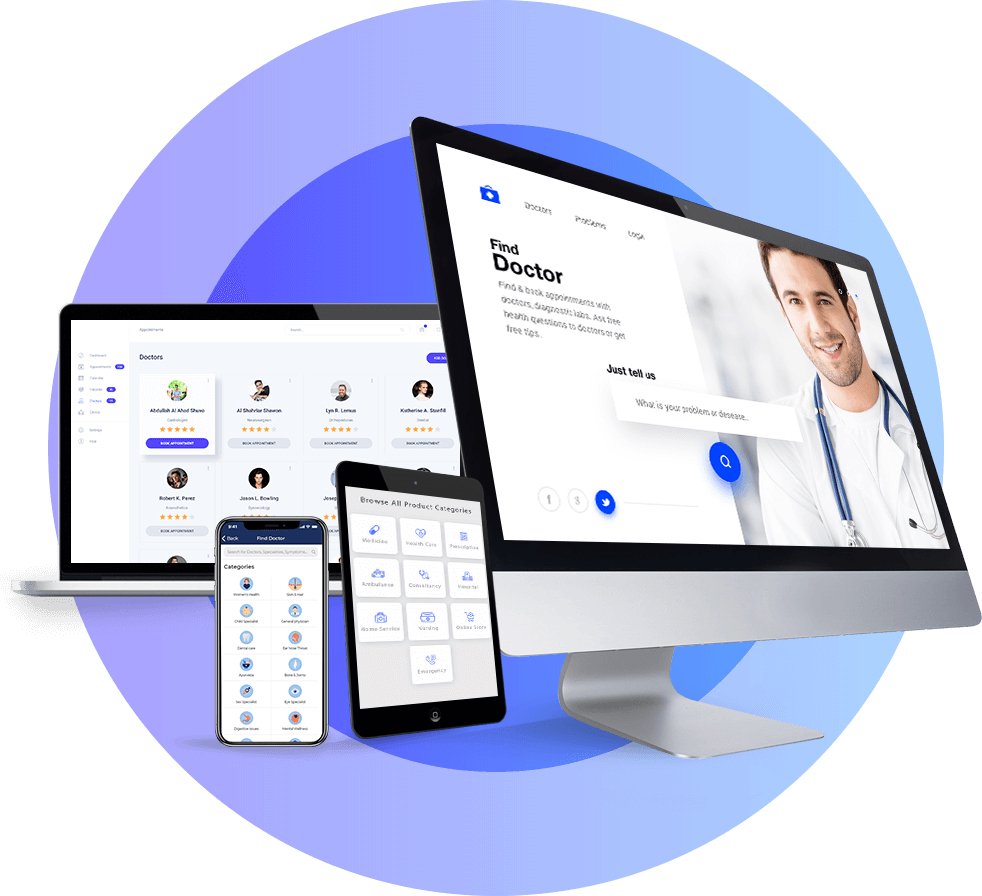 Provide virtual medical care to your users via an efficient platform