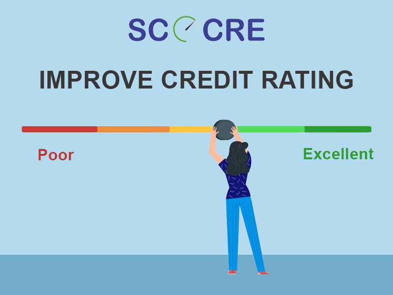 Steps to get mental peace and learn improve credit rating