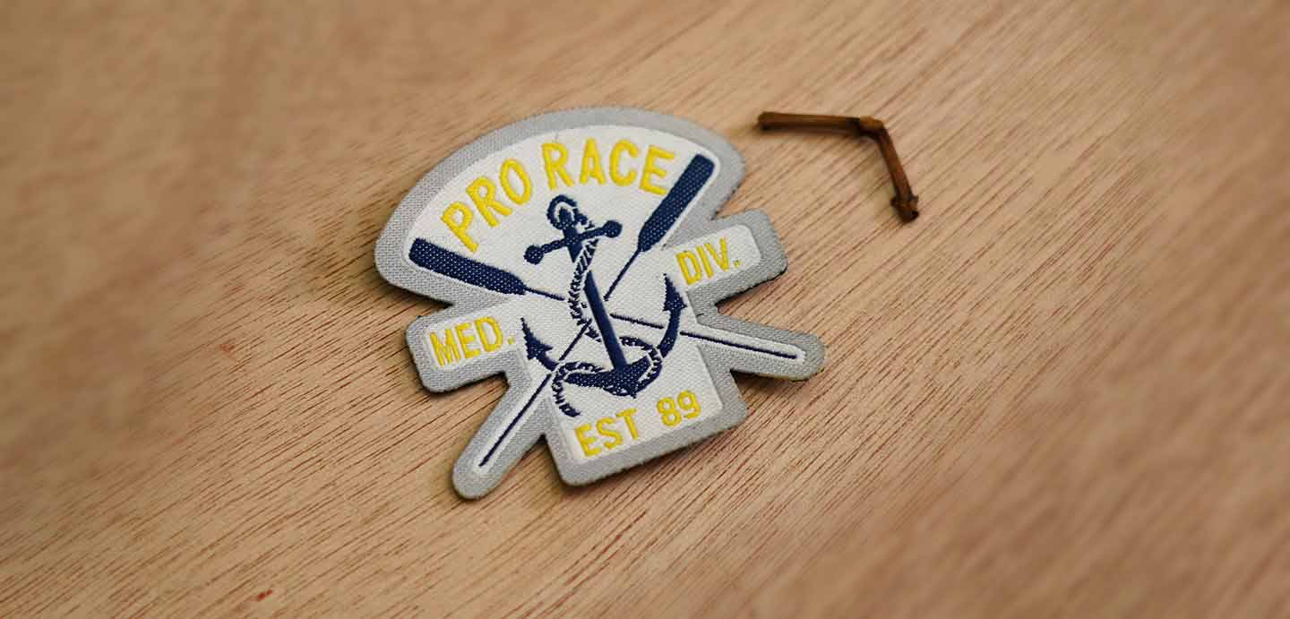 Custom woven patches | Custom woven badges | Woven label patch