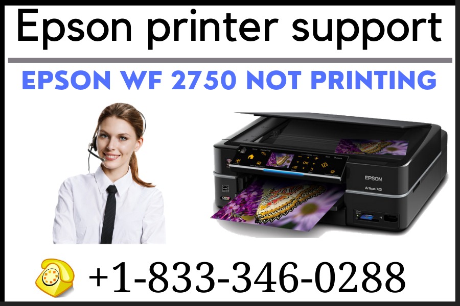 Epson WF 2750 not printing