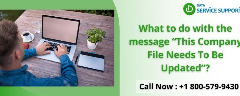 This Company File Needs To Be Updated | Fixed 