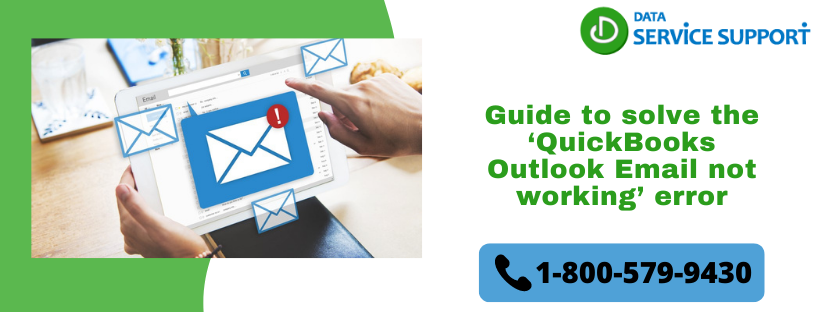 QuickBooks outlook email not working | How to fix it 