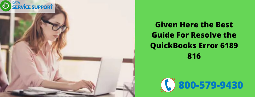 Best Troubleshooting for QuickBooks Error 6189 816