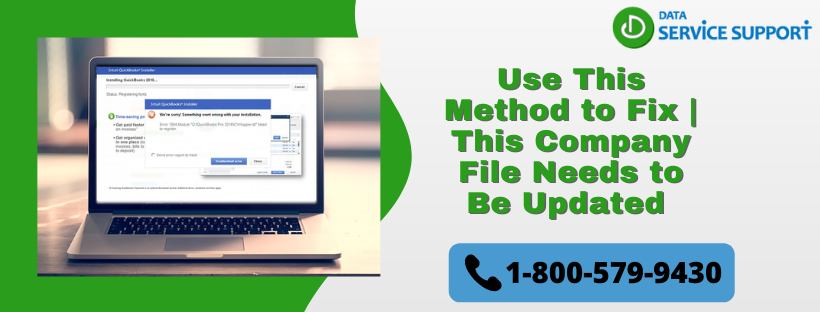 Quickly Resolve It "This Company File Needs to Be Updated