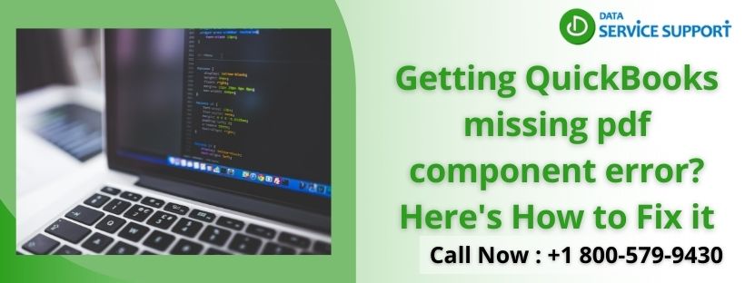 QuickBooks missing pdf component error | Here’s How to Resolve It