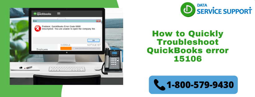 How to Easily Troubleshoot QuickBooks error 15106 