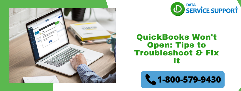 What is QuickBooks won't open? Here tips to troubleshoot fix it 