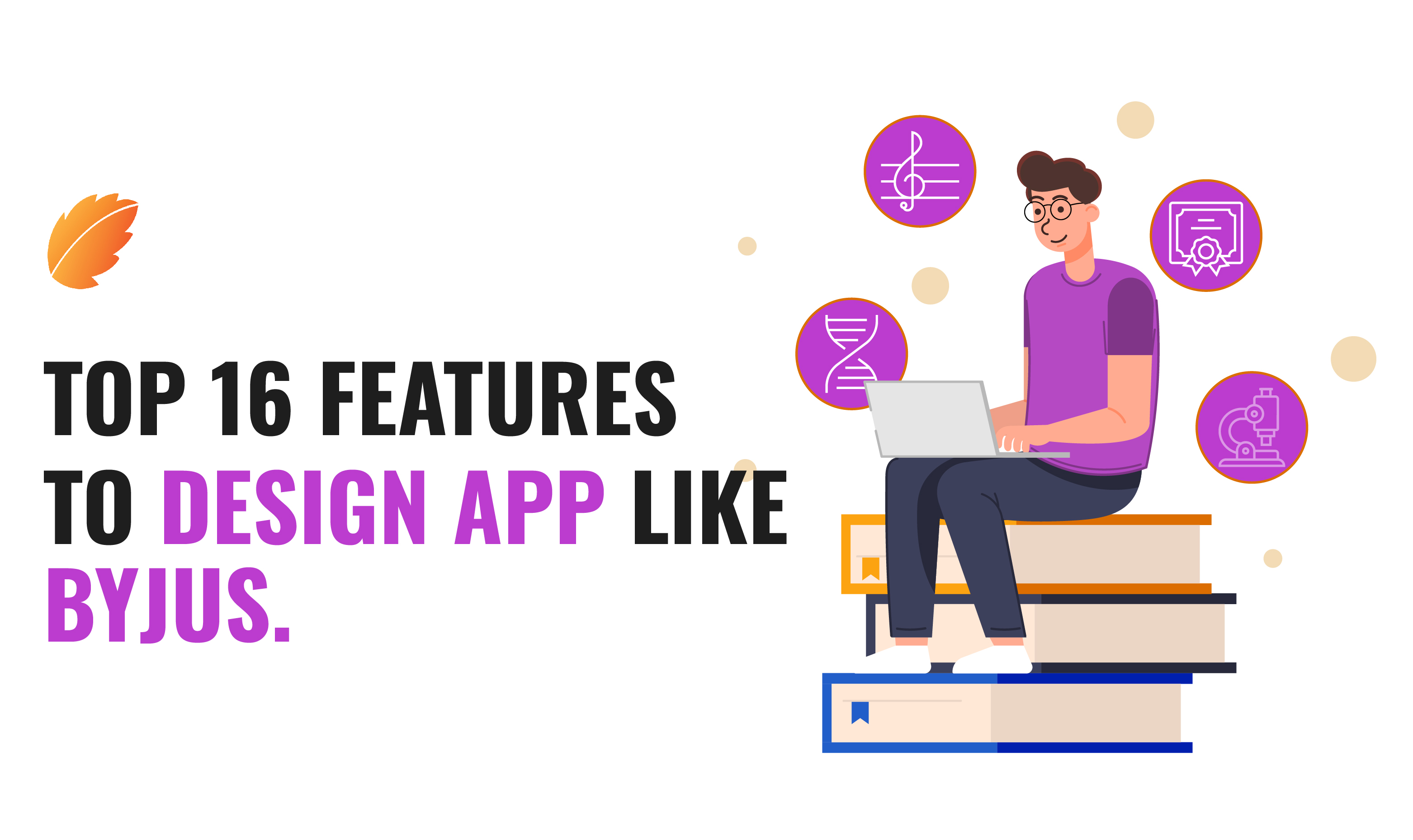 Top 16 Features To Design App Like Byjus. (eLearning app development)