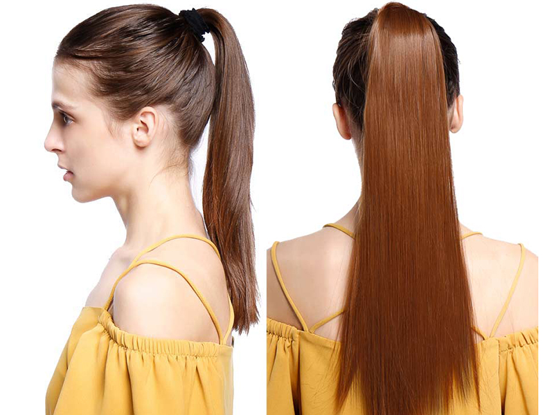 The design and colour of ponytail extension is amazing to try out.