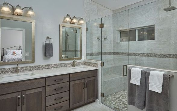 WANLAND BUILDERS North Shore Bathrooms, Illinois. Addition, renovation, remodeling