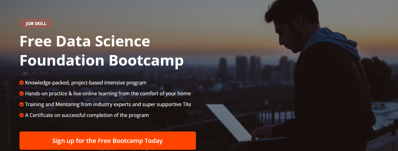 Free Data Science Bootcamp For Students And Professionals