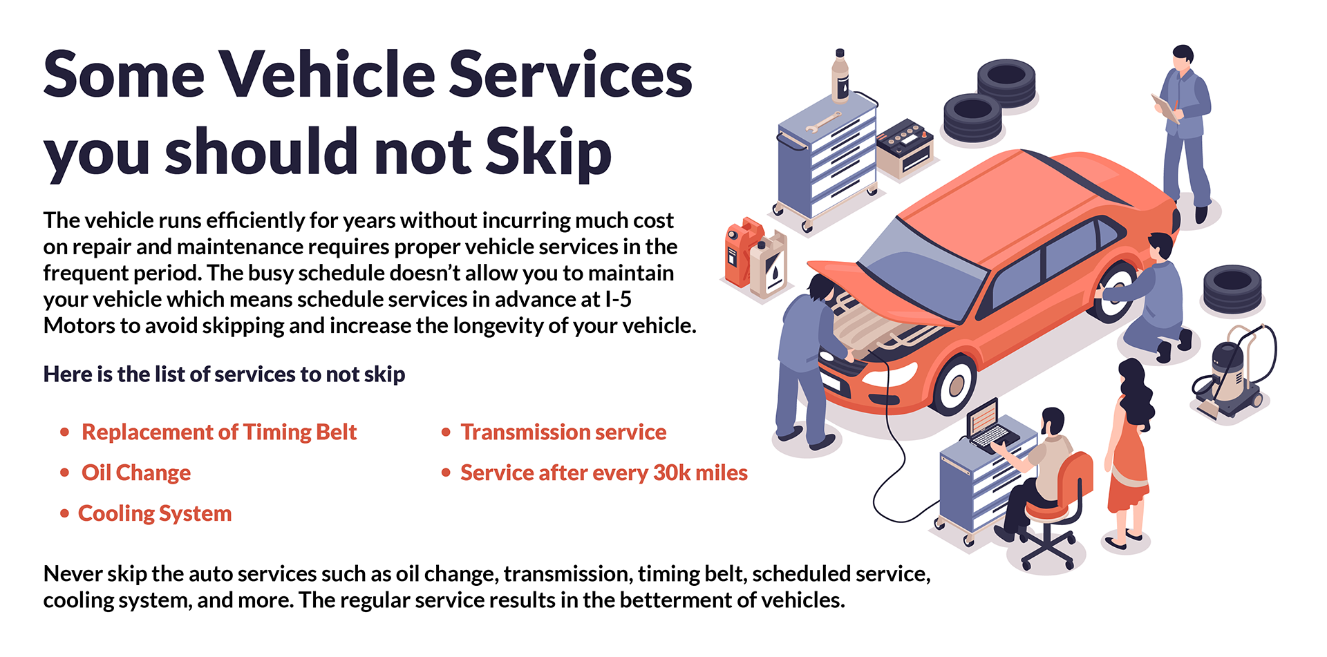 Some Vehicle Services Are Important | Car Dealership Sales