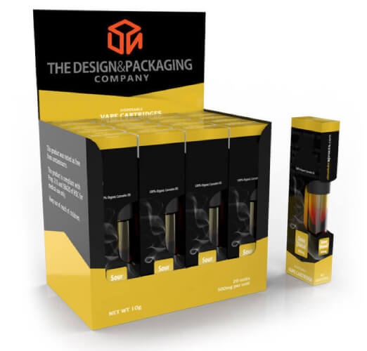 Custom Counter Top Display Packaging Boxes