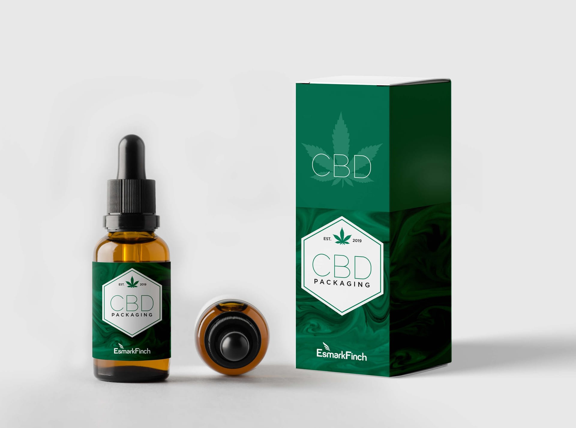 custom CBD serum packaging boxes