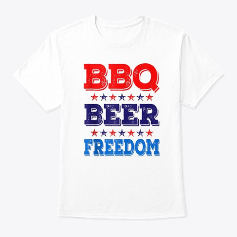 BBQ Beer Freedom T Shirts