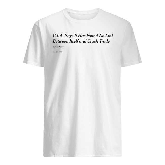 CIA Says It Has Found No Link T Shirt