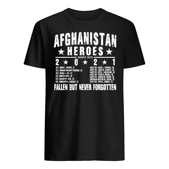 Afghanistan Heroes Shirt