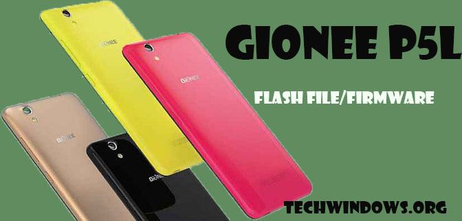 Gionee P5L Flash File/Firmware Download Free