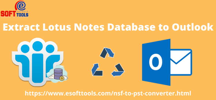 Extract Lotus Notes Database to Outlook