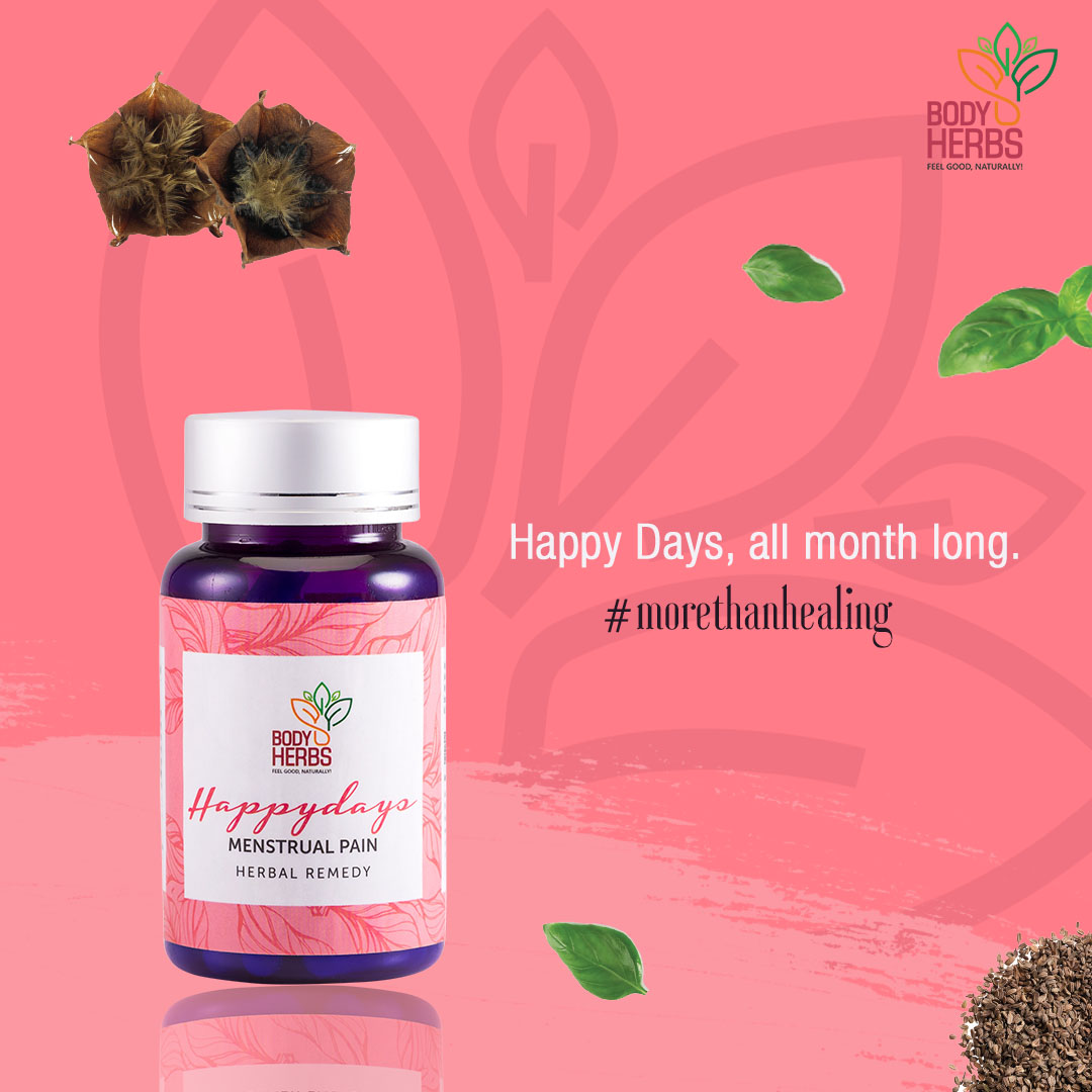 Happydays | Herbal Menstruation Pain Relief