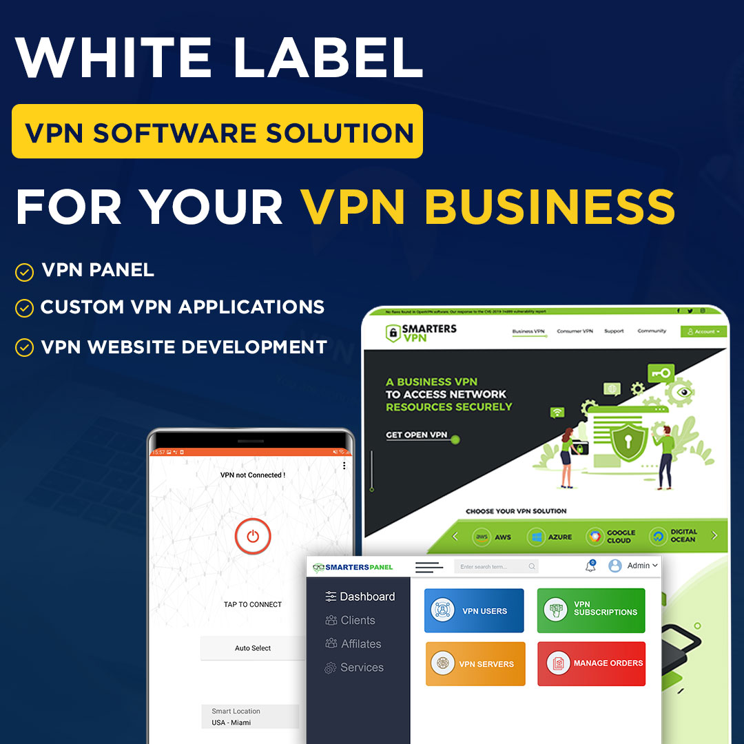 White Label VPN Software Solution Provider - WHMCS Smarters
