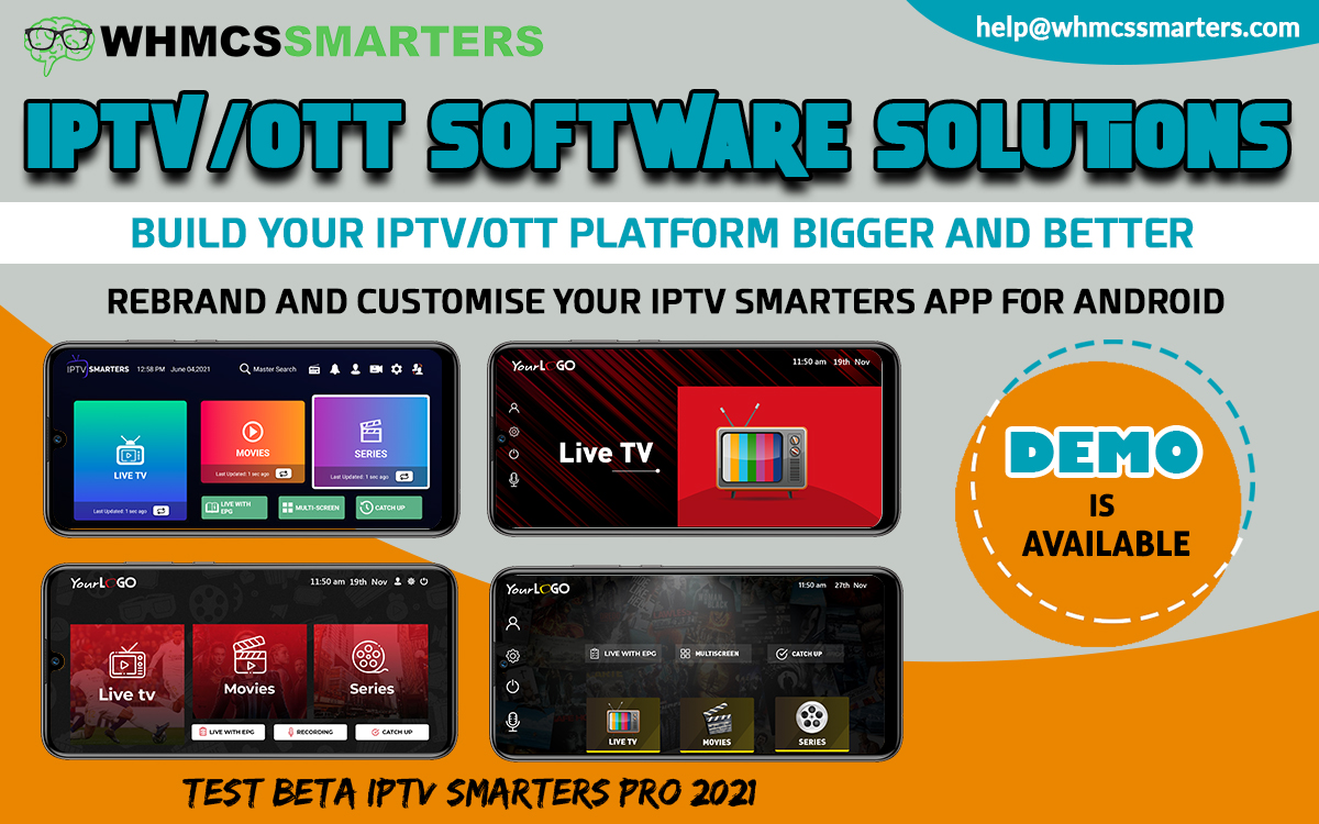 REBRAND IPTV SMARTERS APP WITH YOUR BRANDING - NEW VERSION v3.0.0 IS COMING