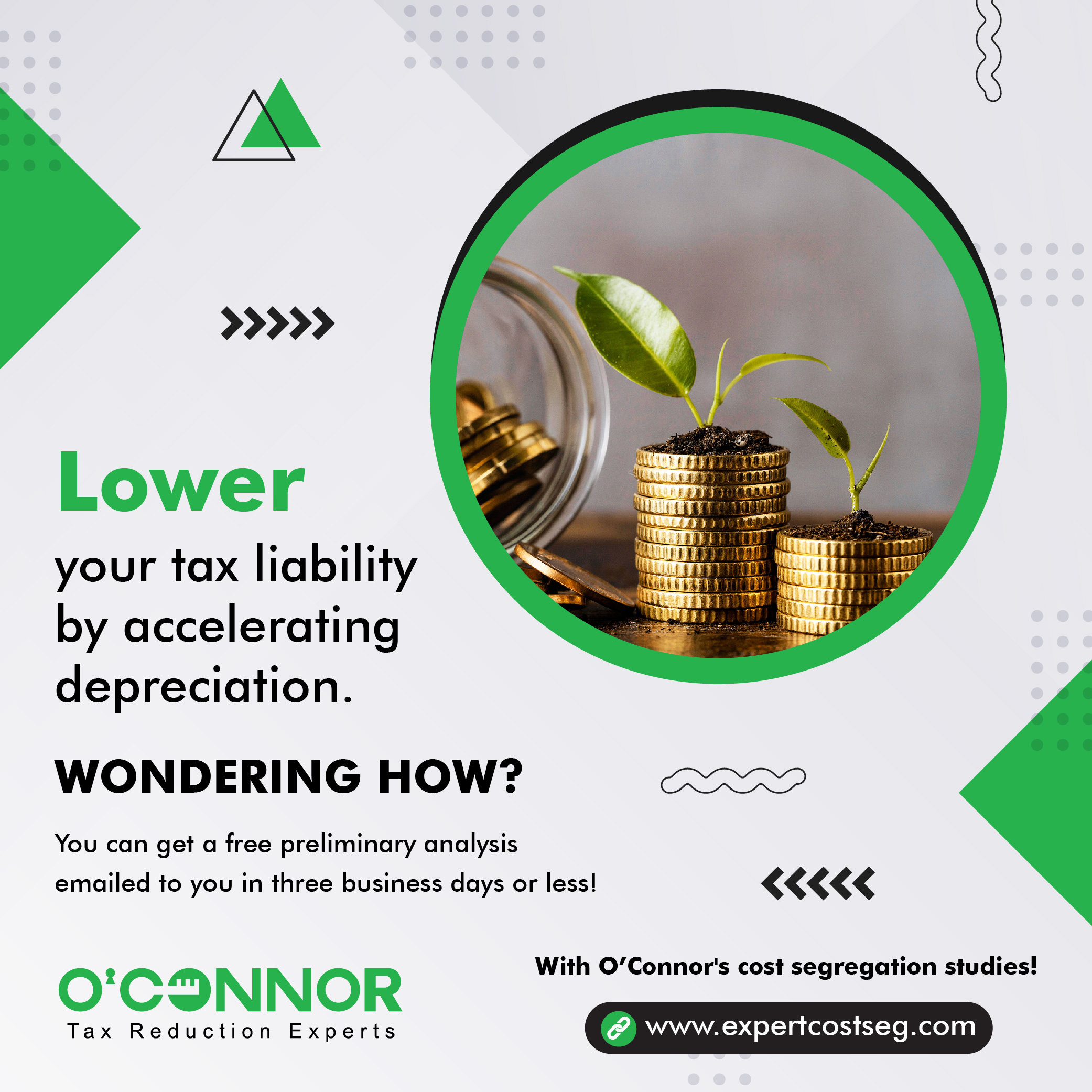 Accelerate depreciation to reduce your tax bill