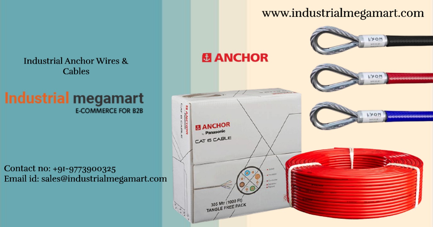 Anchor wire & cables suppliers +91-9773900325 - Industrial Megamart
