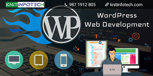 How will you develop a website using WordPress services?