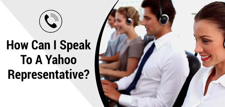 How can I Speak to a Live Person at Yahoo?