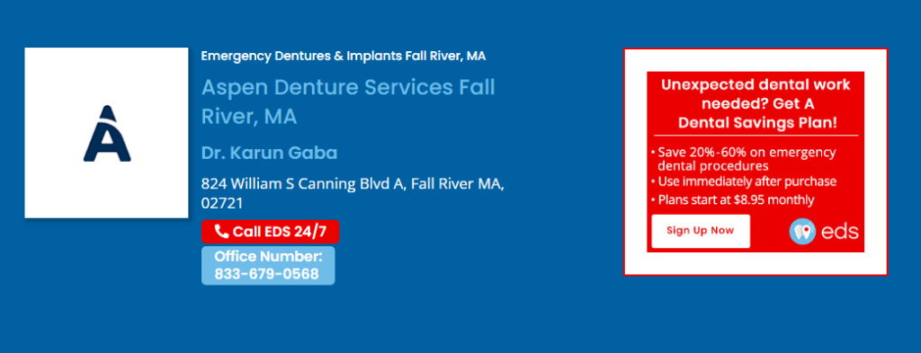 Best Dentures and Implants in Fall River MA, 02721 – Dr. Karun Gaba