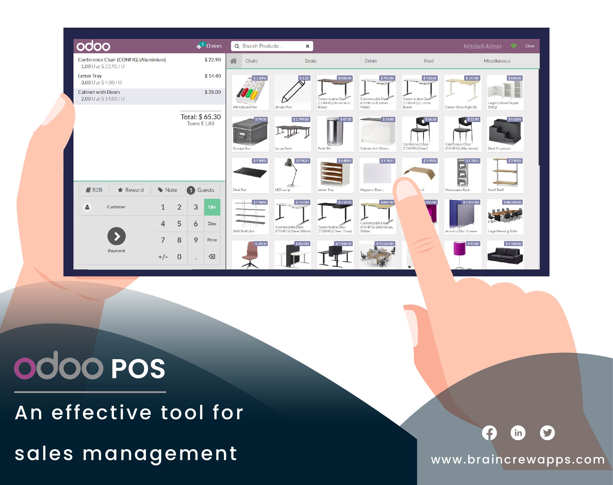 Odoo POS - An effective tool for sales management