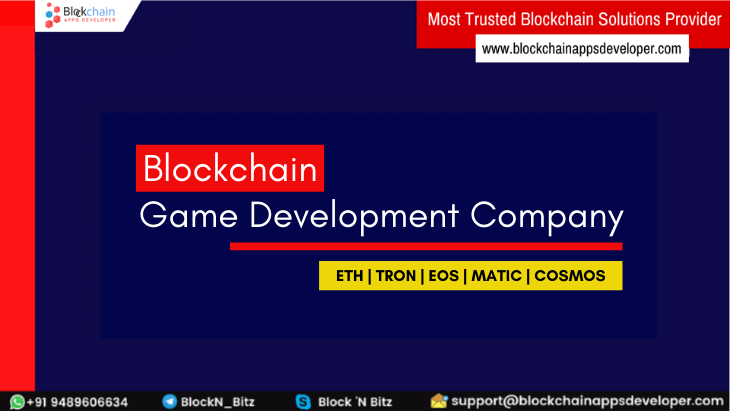 Develop your own Gaming Platform on Desired Blockchain technology