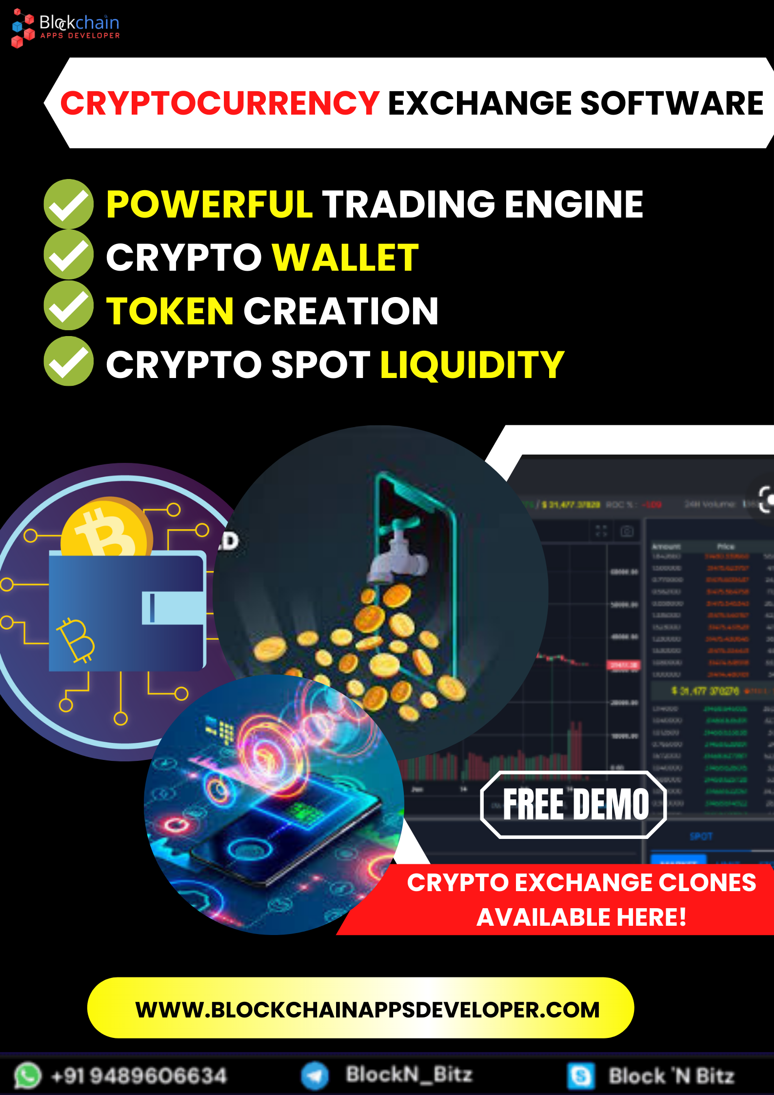 Launch Blockchain-powered Cryptocurrency Exchange Ecosystem 2022