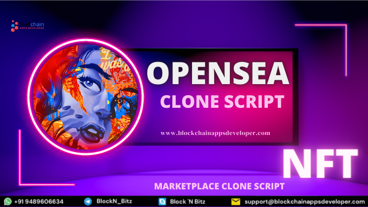Opensea Clone Script | White Label Opensea Clone | Create NFT Marketplace 