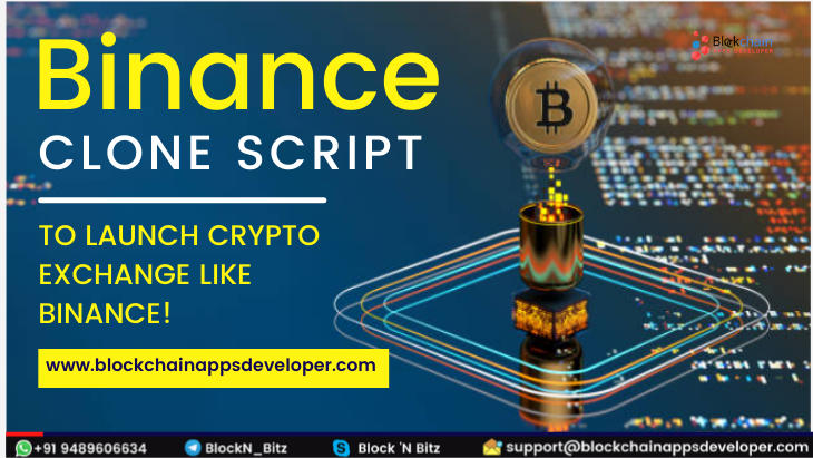 Start Your Crypto Exchange Platform With 100% Customizable Binance Clone Script 
