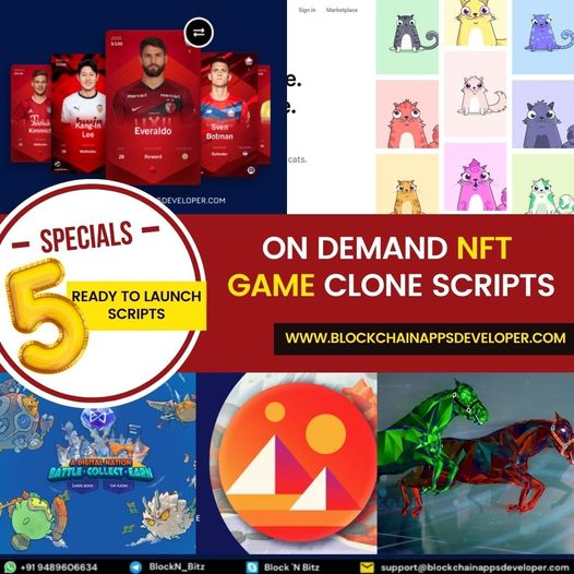 Top NFT Game Clone Scripts in 2021
