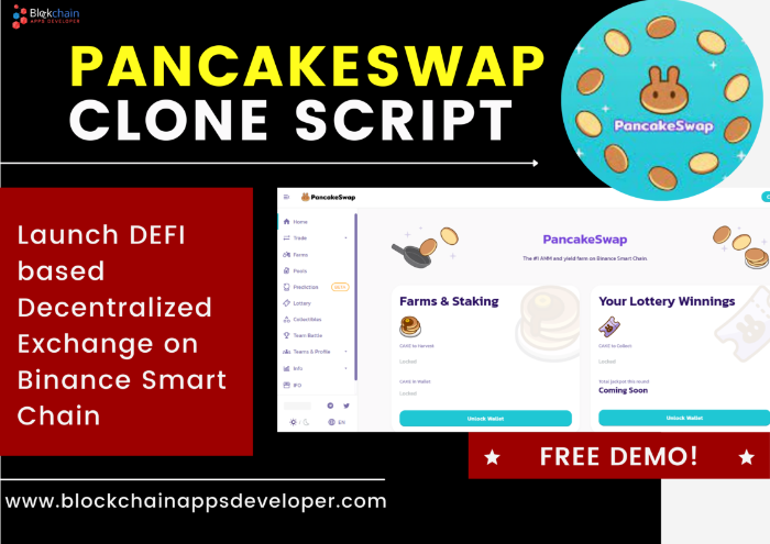 Pancakeswap Clone Script - To Start Defi Based Decentralized Exchange like PancakeSwap
