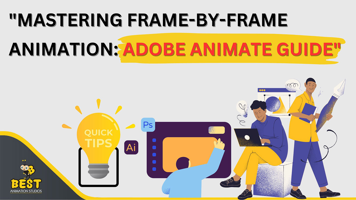 Mastering Frame-by-Frame Animation in Adobe Animate