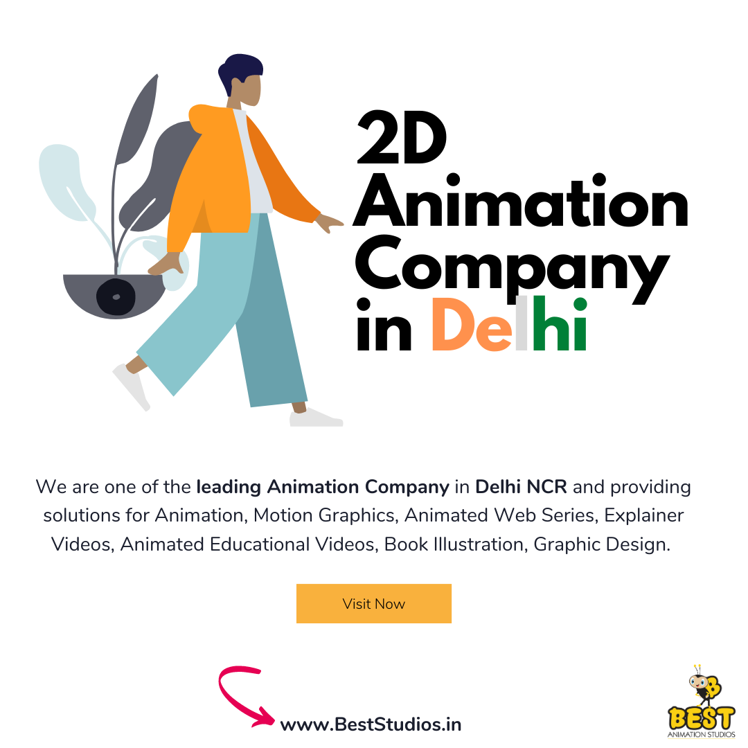 2D Animation Studio in Delhi | Best Animation Studios India