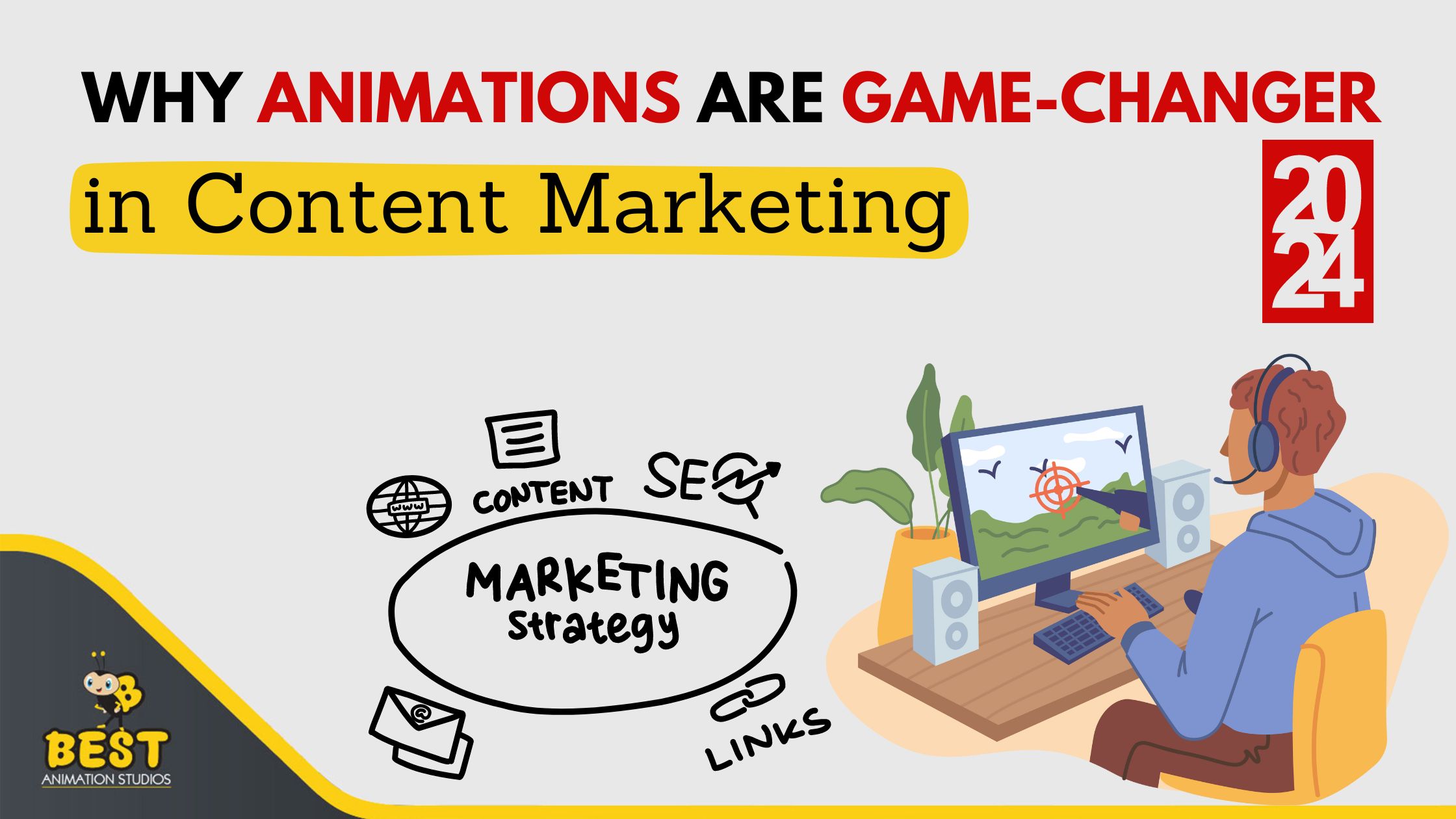 Why Animations Are Game-Changer in Content Marketing (2024)