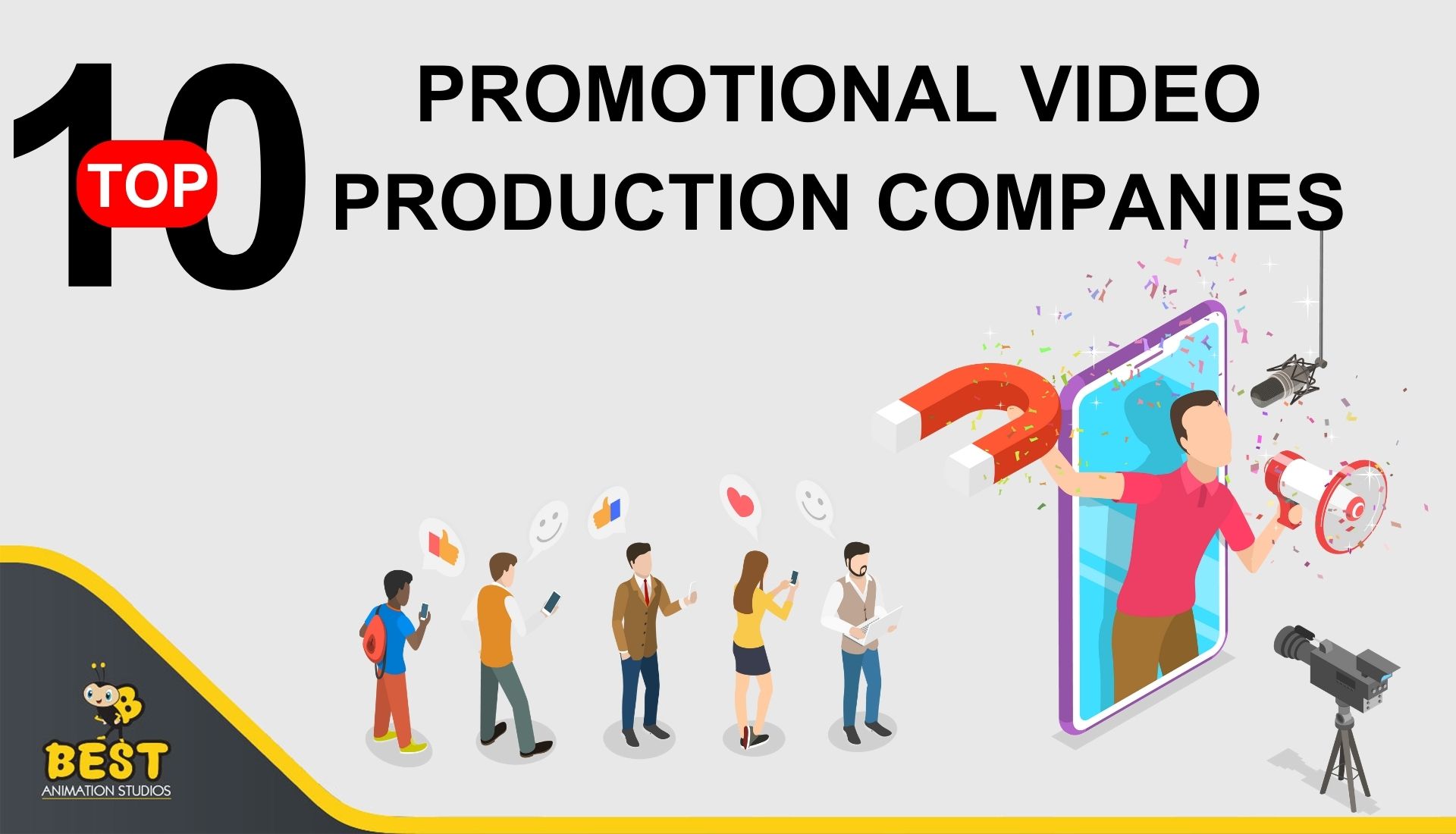 Top 10 Promotional Video Production Companies In 2024