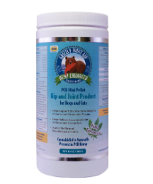Grizzly® Hemp-Enhanced™ PCR Mini Pellet Hip & Joint Product for Cat & Dog 10 Oz