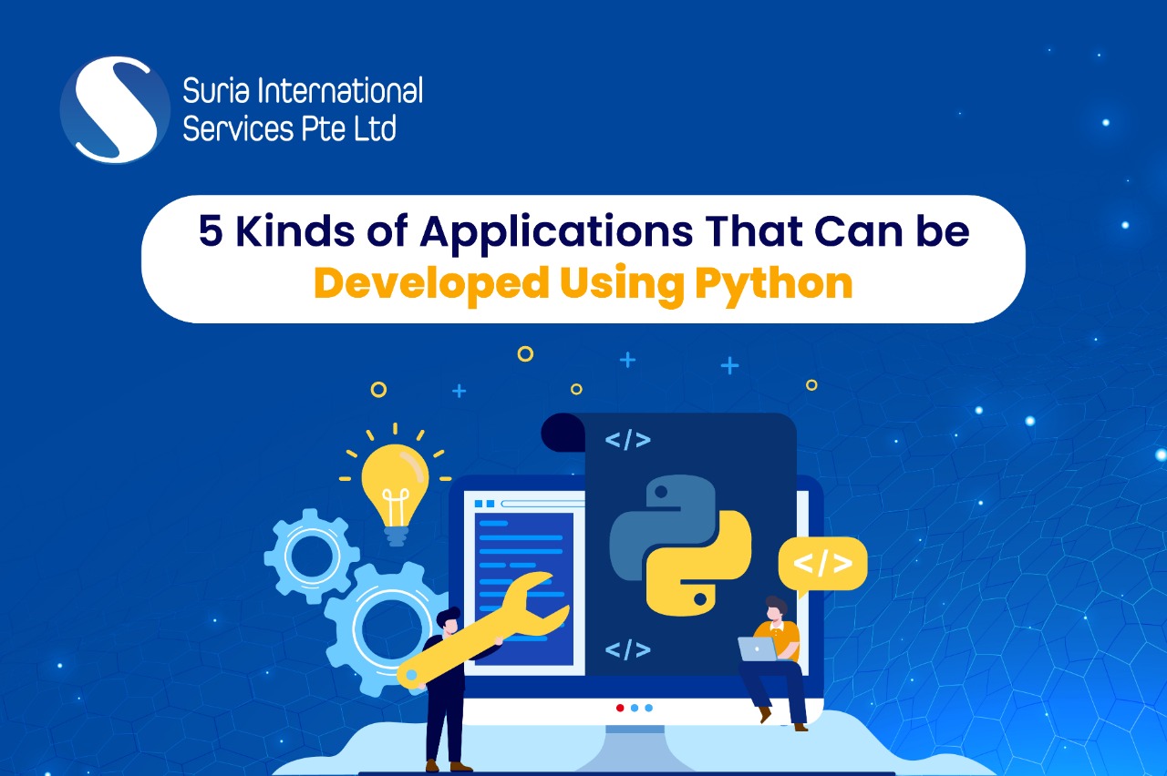 5 Kinds of Applications That Can be Developed Using Python