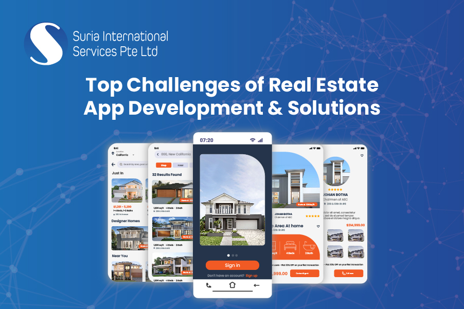 Top challenges of Real Estate App Development and Solutions