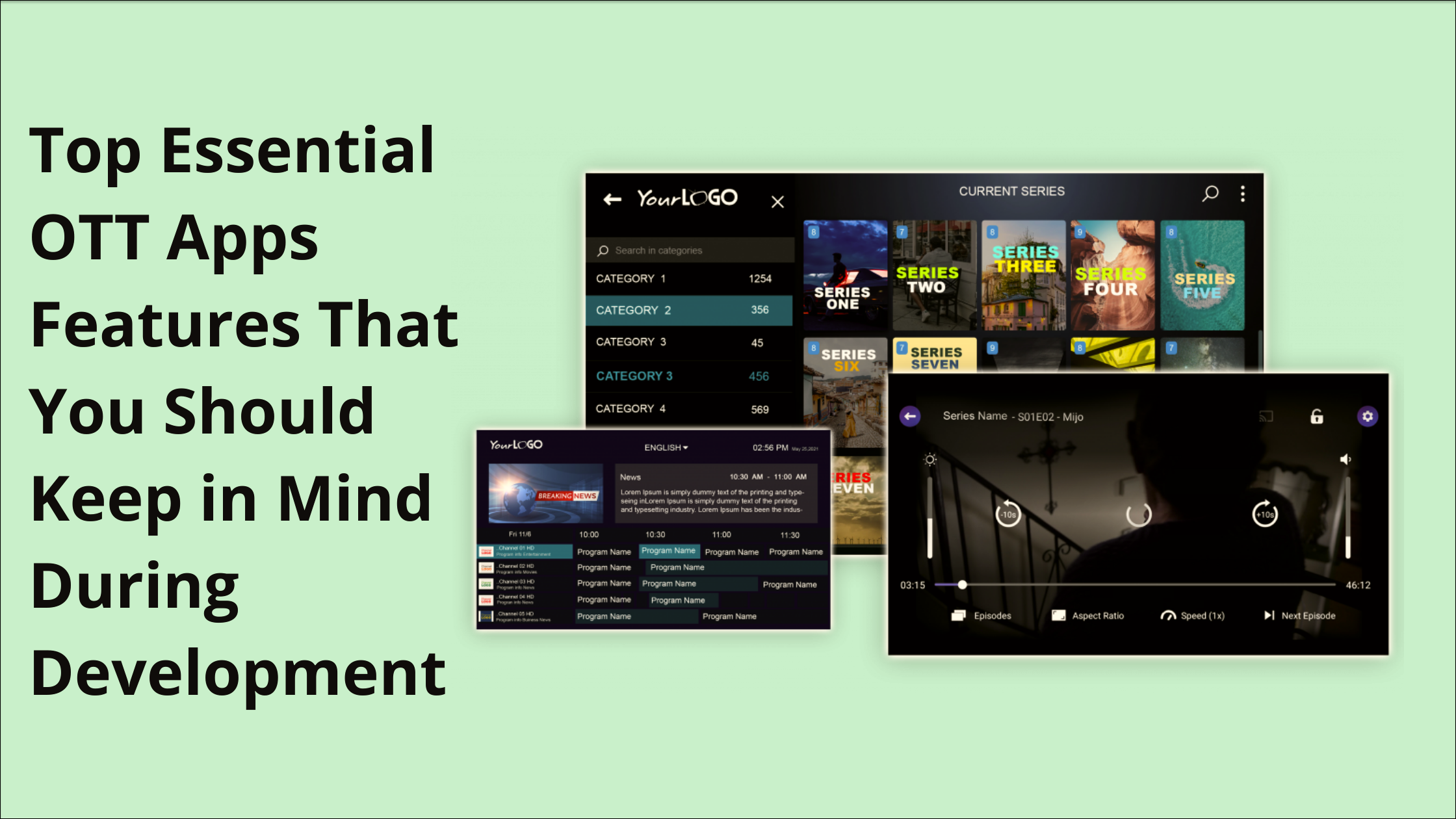 Top Essential OTT Apps Features That You Should Keep in Mind During Development